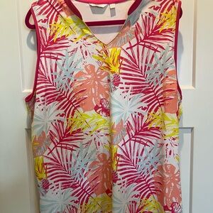 Lady Hagen Pink Sleeveless Top
